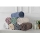 preview thumbnail 9 of 61, Classic Turkish Towels Cotton Bath Sheets Set of 3 Oversized Ribbed Towels, Ultra-Soft & Absorbent - 40x65