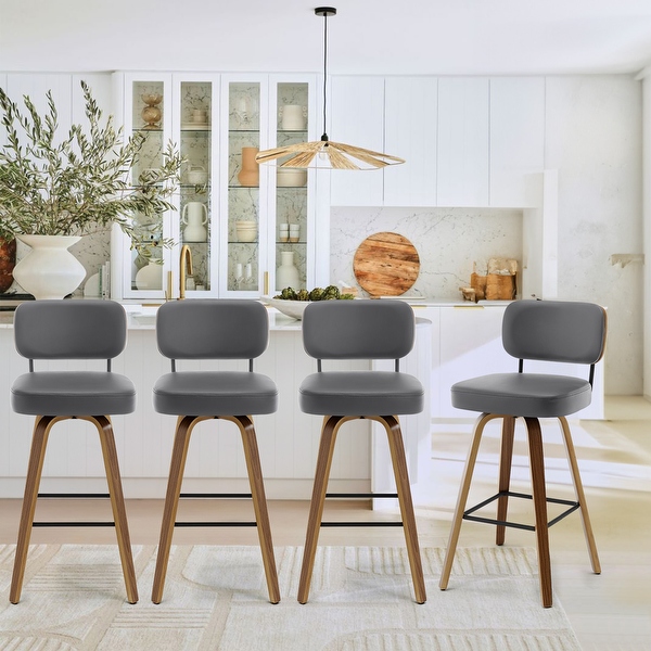 Grey bar stools with legs sale