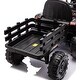 preview thumbnail 2 of 3, Ride on Tractor with Trailer& Remote Control,24V Battery Powered Electric Toy, 200WX2Motor 1.86-4.97MPH,Safety Belt(Black)