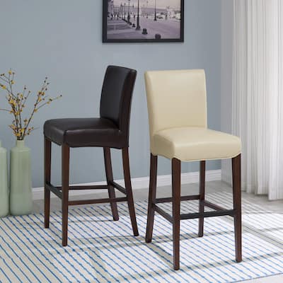 NPD Furniture Milton Bonded Leather Bar Stool