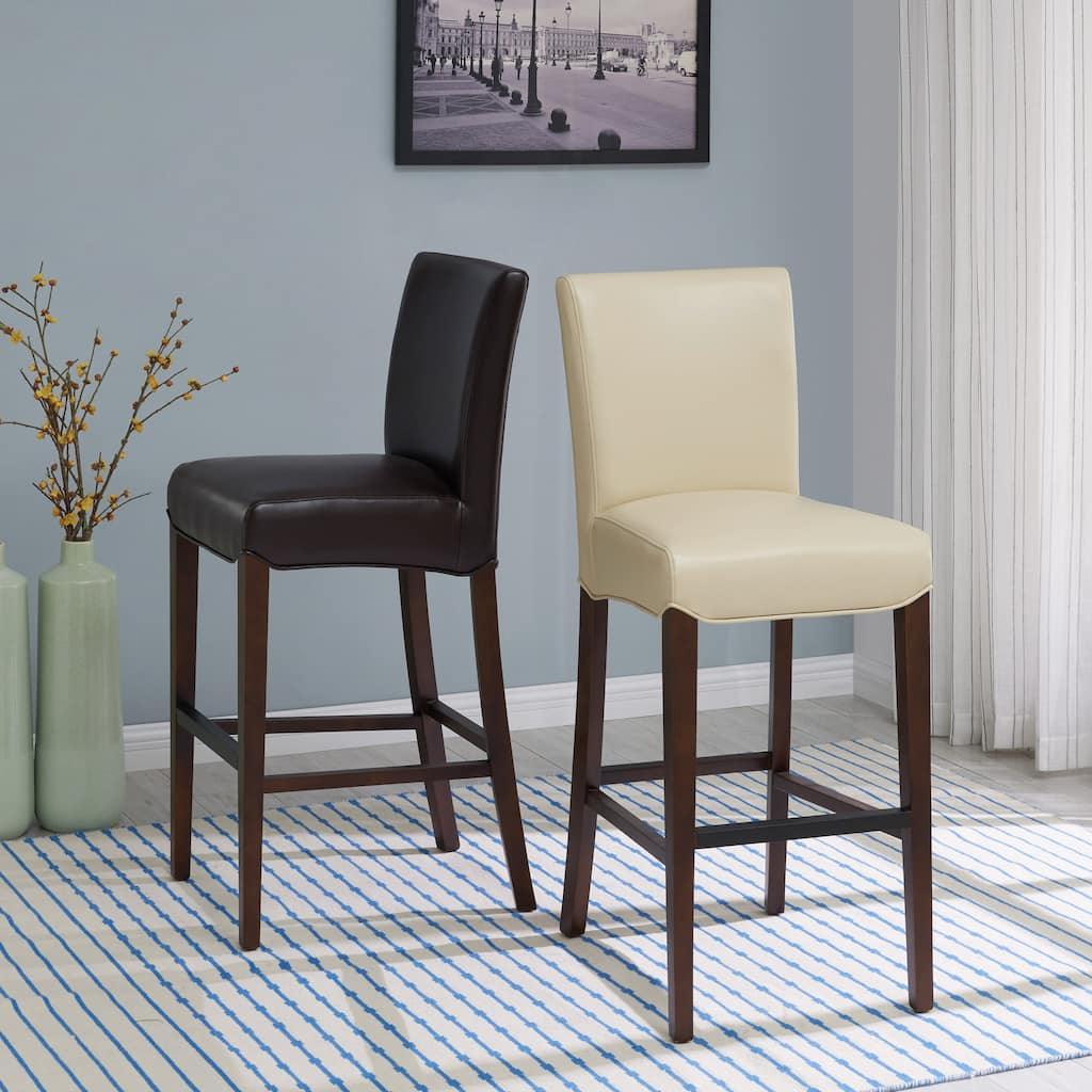 NPD Furniture Milton Bonded Leather Bar Stool