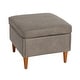 preview thumbnail 16 of 20, Atley Upholstered Ottoman with Storage and Solid Wood Legs