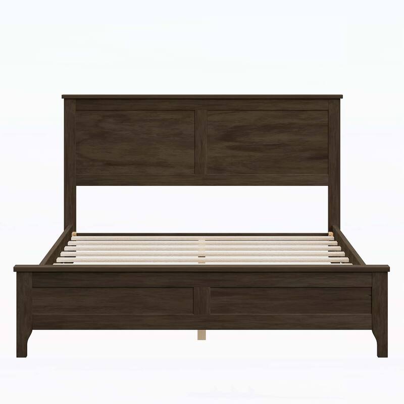 Charming Wood Platform Bed for Dreamy Nights and Relaxation