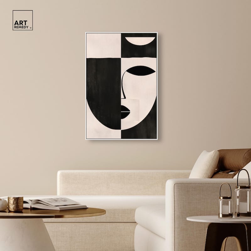 Divided Self II Canvas by Art Remedy