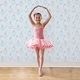 preview thumbnail 6 of 4, Galerie Wallcoverings Just 4 Kids 2 Ballerinas Non-woven Matte Wallpaper Roll