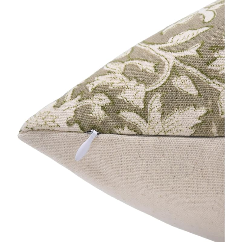 Fabdivine Cotton Farmhouse Block print pillow Cover