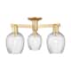 Option Brushed Brass / Clear Spiral Fluted