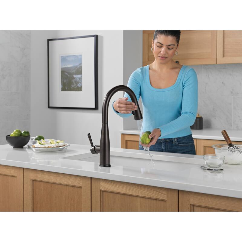 Delta 9113TL-DST Essa 1.8 GPM Single Hole Pull Down Touchless Kitchen