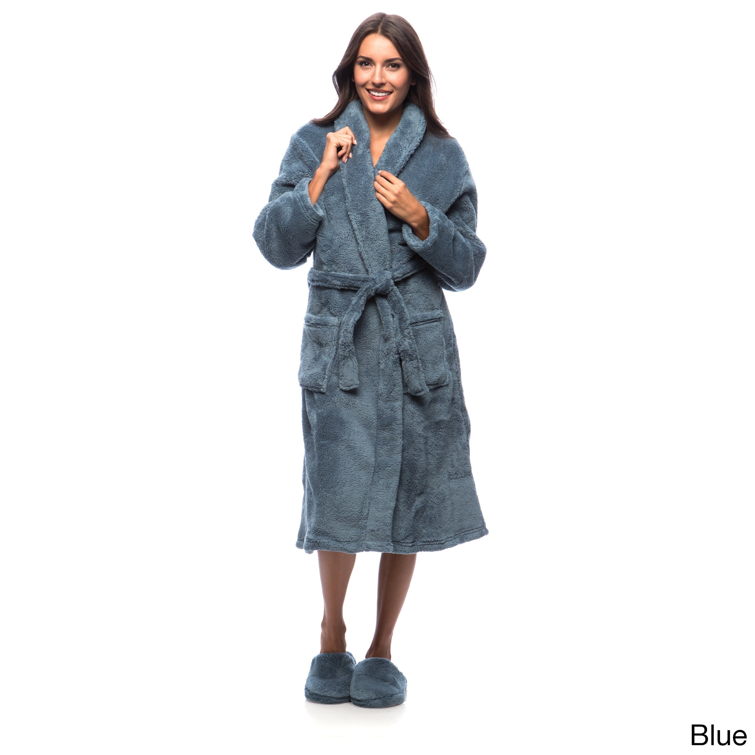 slippers and dressing gown set