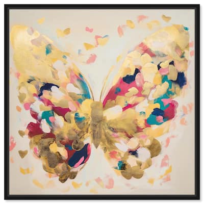Flutter of Fortitude II Canvas by Art Remedy