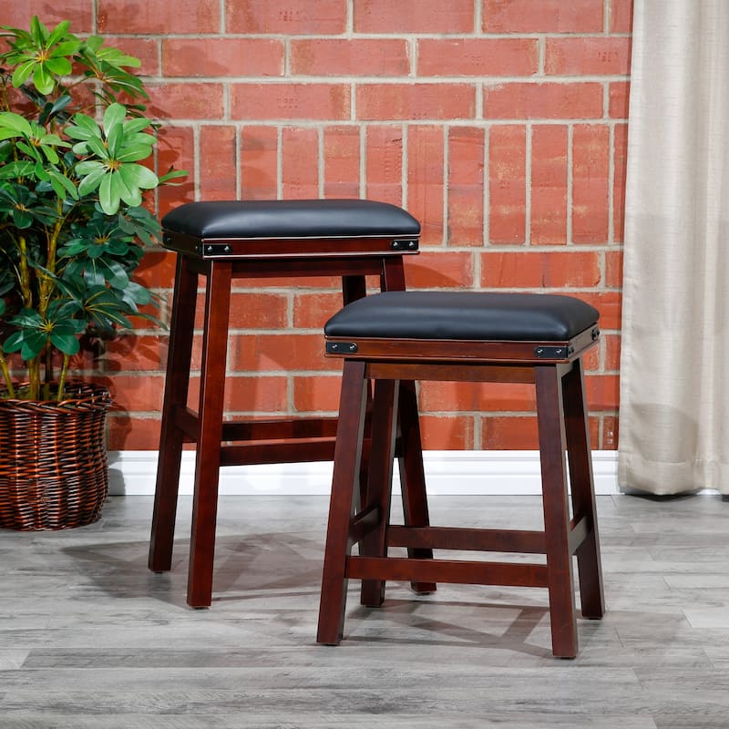 Bar Stool, Leather Seat