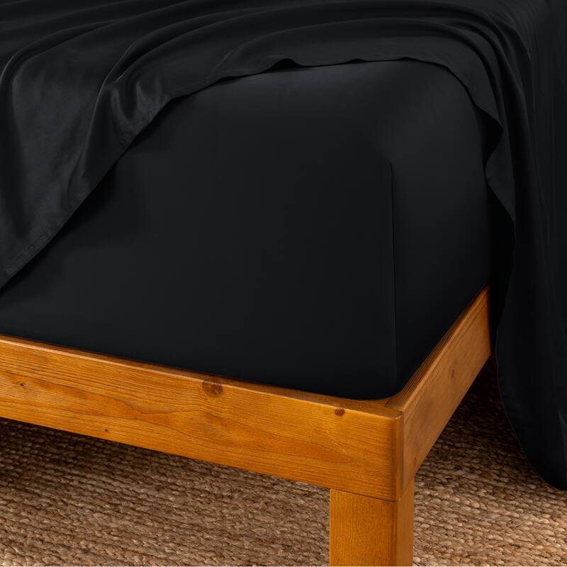Bare Home Rayon from Bamboo Fitted Sheet