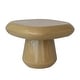 preview thumbnail 1 of 3, Enameled Metal Table Brown