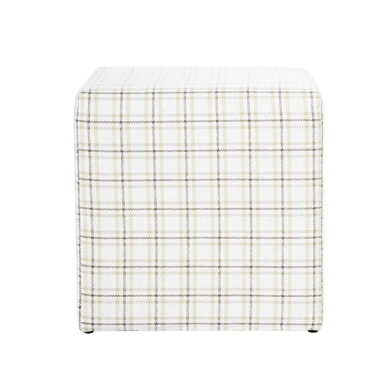 HomePop Soft Cube Ottoman