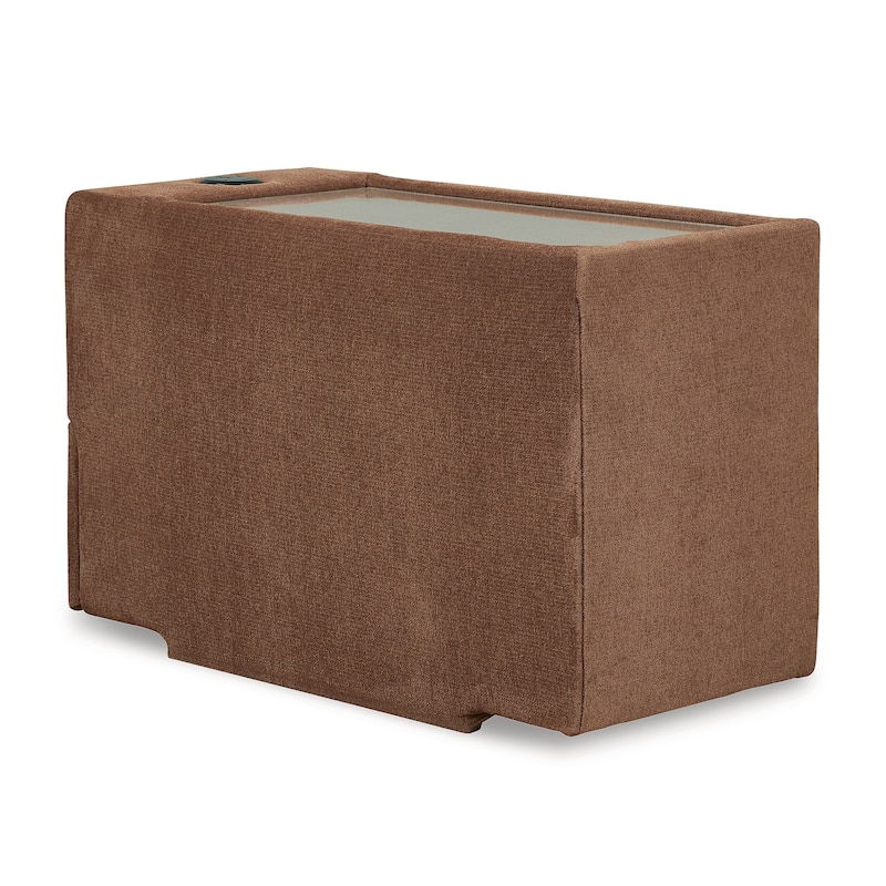 Signature Design by Ashley Modmax 6-Piece Sectional with Audio System and Chaise - 125" W x 107" D x 36" H