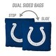 preview thumbnail 4 of 3, Indianapolis Colts NFL Dual Sided Pro Stop & Slide Cornhole Bags