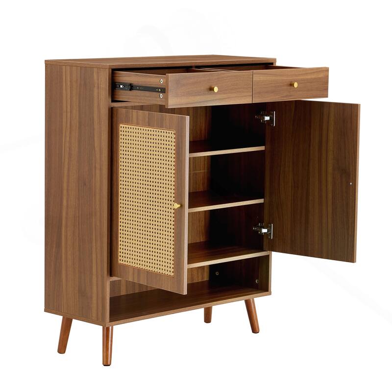 Versatile Minimalist Shoe Cabinet for Various Home Styles with Ample Storage