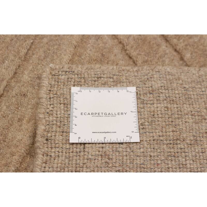 Kashkuli Gabbeh Tan Rug 6'8" x 9'4" - 6'8 x 9'4