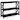 Yaheetech 3-Tier Wooden Console Table with Power Outlet Sofa Side Table