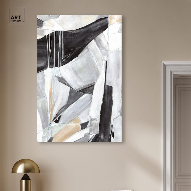 A Lonely Walk Canvas by Art Remedy, Gallery Wrapped