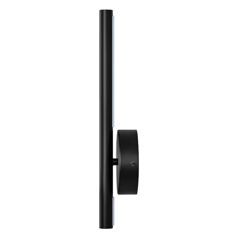 Modern Industrial Minimalist Metal LED Integrated Linear Strip Wall Light Sconce