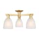 Option Brushed Brass / White