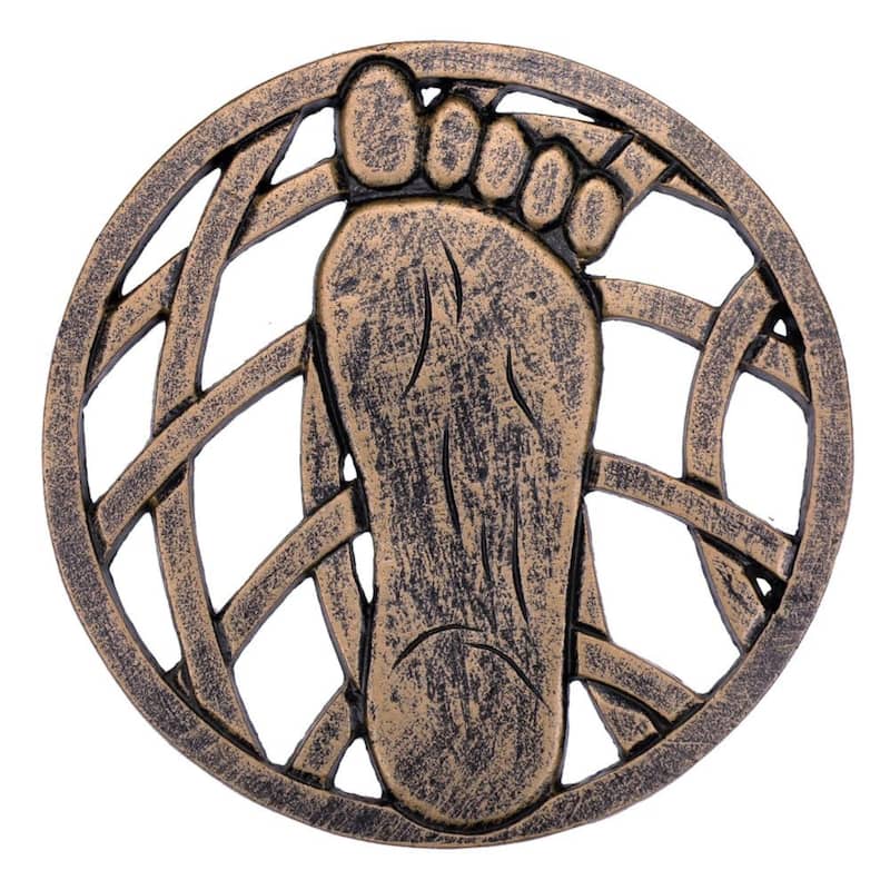 Stepping Stone Right Foot - Cast Aluminum
