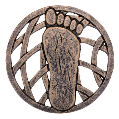 Stepping Stone Right Foot - Cast Aluminum