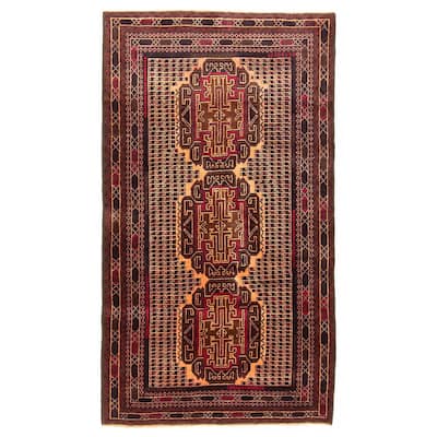 Teimani Brown Rug 2'7" x 4'10" - 2'7 x 4'10