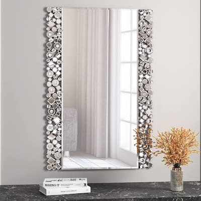 KOHROS Modern Rectangular Decorative Wall Mirror
