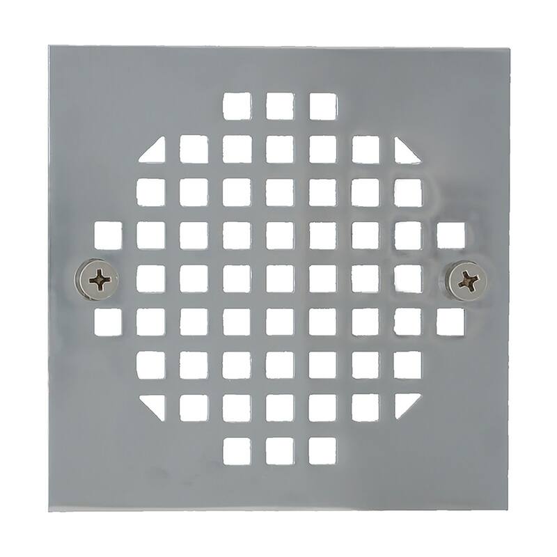 Jones Stephens C60812 Chrome Square CVRALL Strainer - Chrome Plated