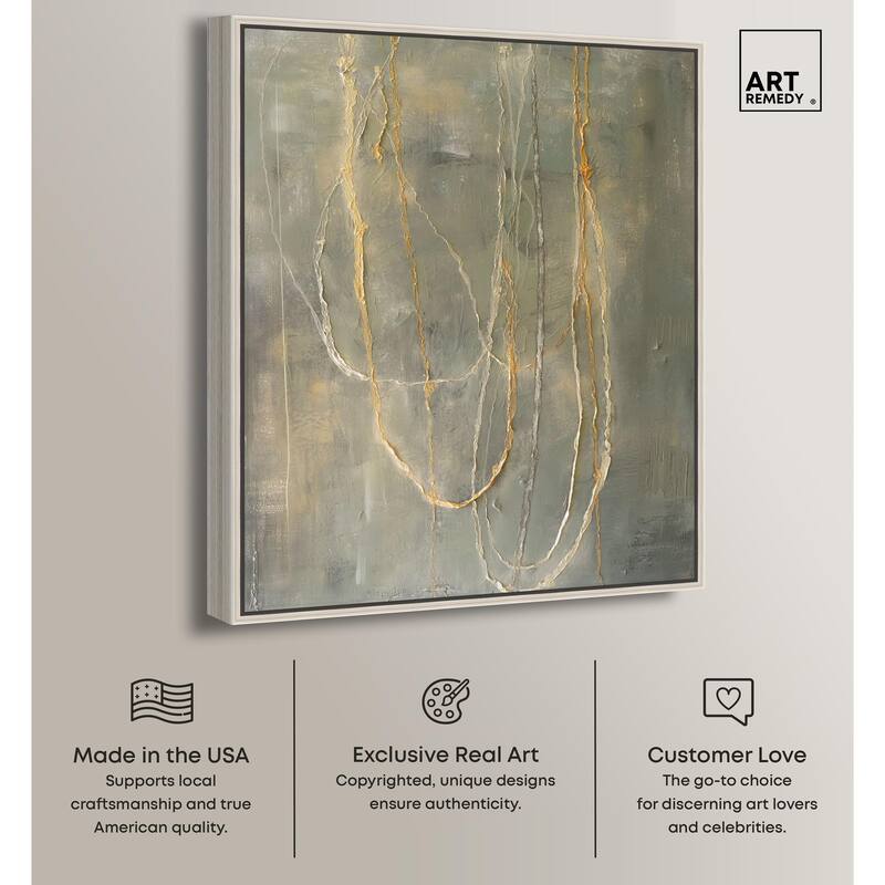 Gossamer Pathways I Canvas by Art Remedy