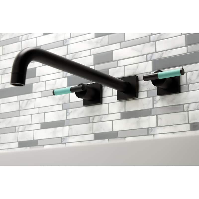 Kingston Brass Kaiser Wall Mounted Roman Tub Filler