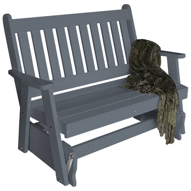 Poly 5' Traditional English Glider - Dark Gray