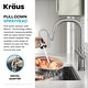 preview thumbnail 32 of 154, Kraus 2-Function 1-Handle 1-Hole Pulldown Sprayer Brass Kitchen Faucet