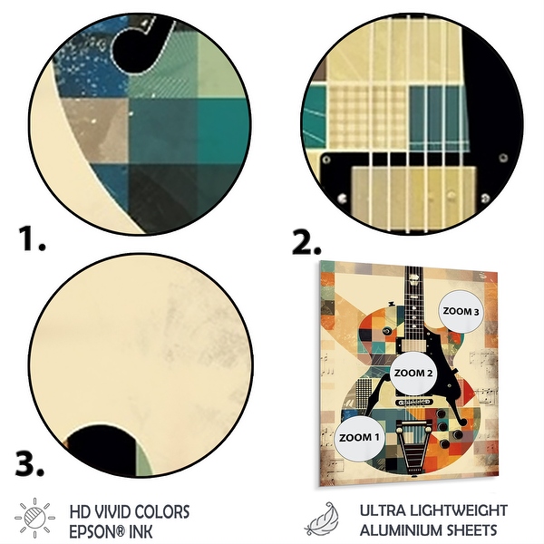Lindo Mizumi Electro Acoustic Guitar - Japanese Graphic Art