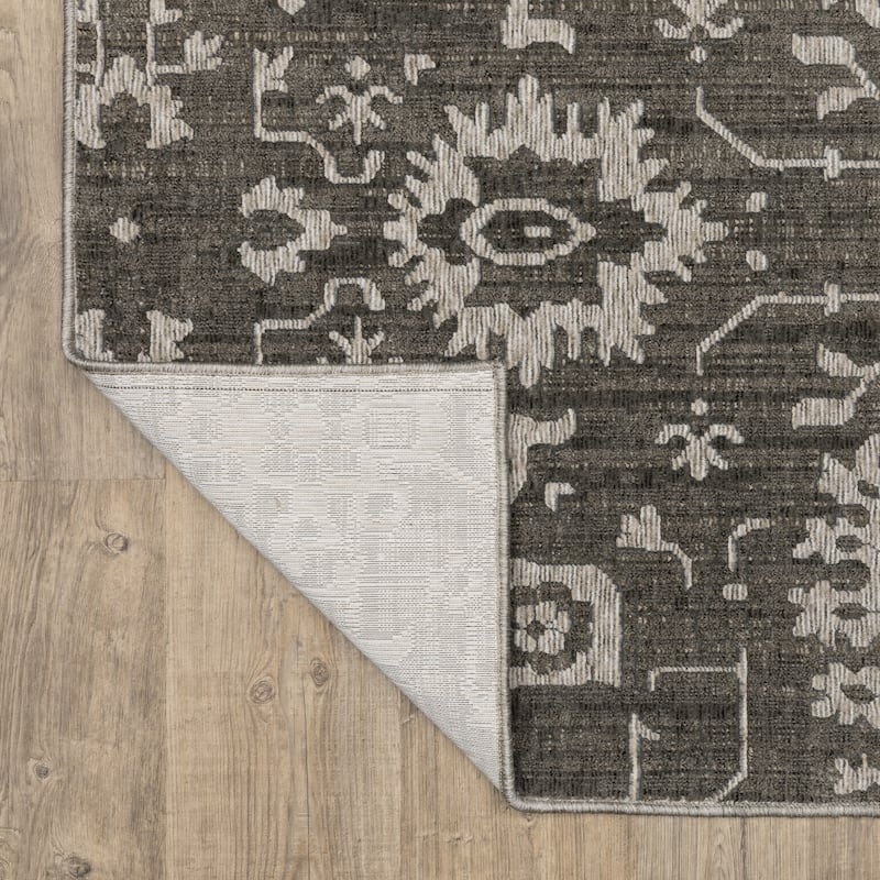 Style Haven Ingram Traditional Borderless Two-Tone Area Rug