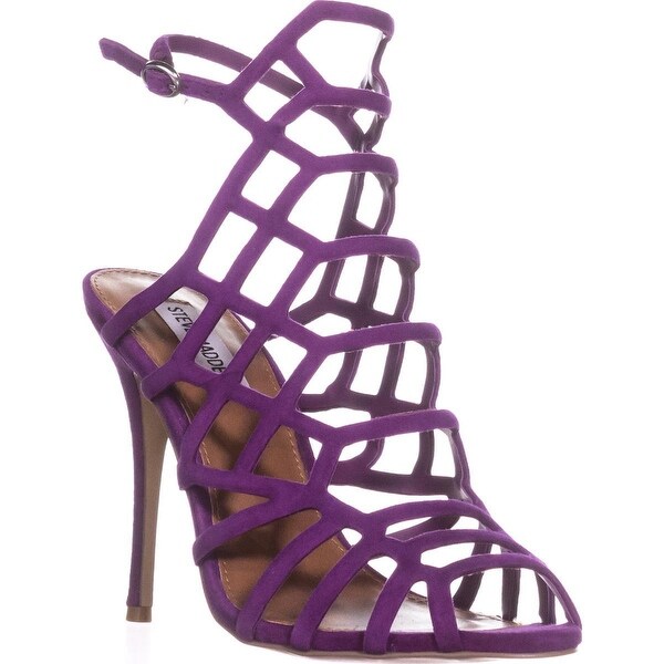 purple dress sandals