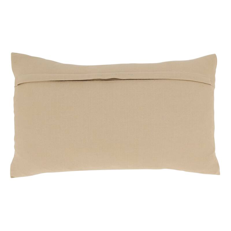 Chic Pillow with Bohemian Flair