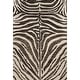 preview thumbnail 3 of 8, Alexander Home Zawadi Moroccan Zebra Wool Area Rug