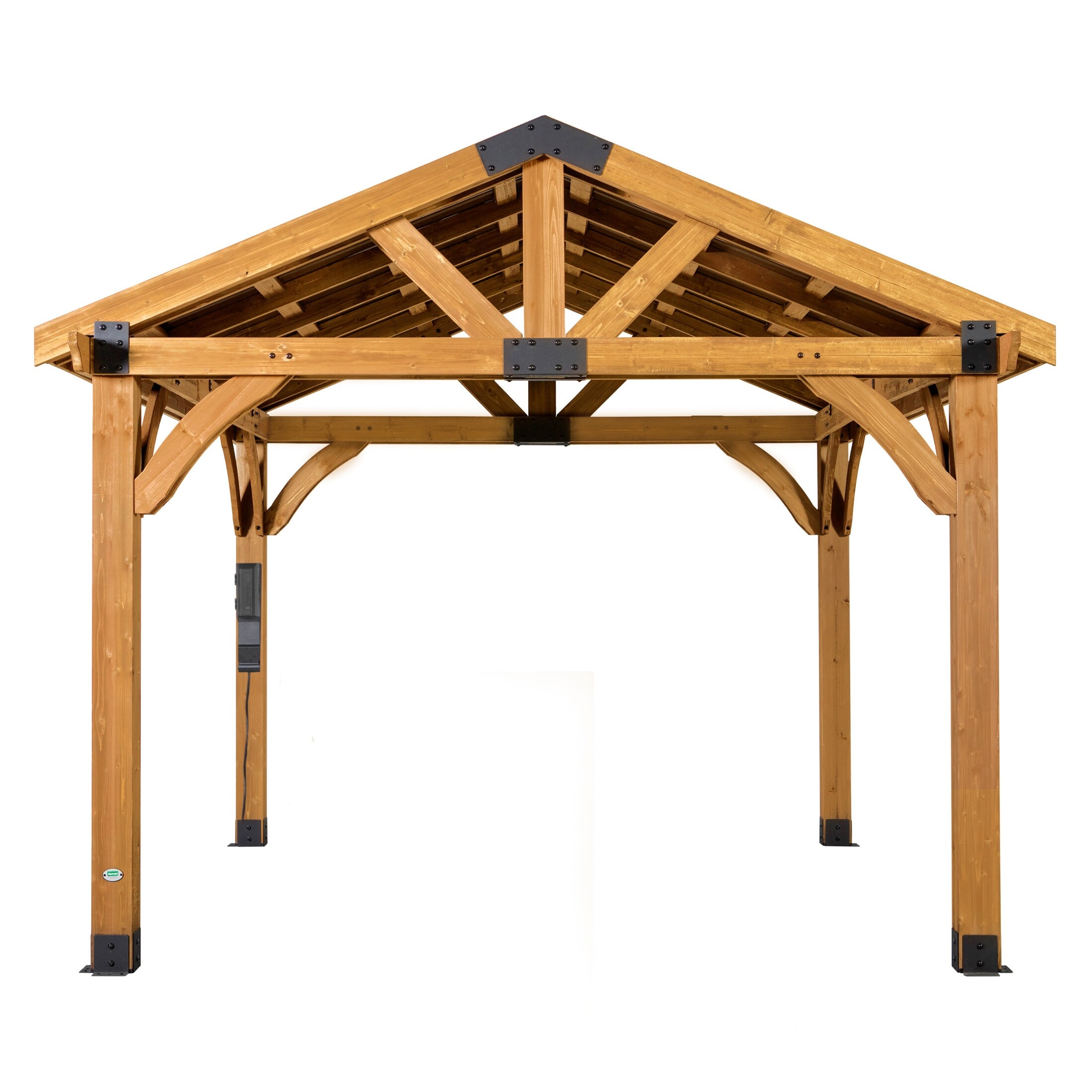 Backyard Discovery Arlington 12x10' Cedar Wood Gazebo with Steel
