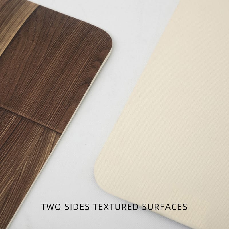 nonslip wear-resistant kitchen wonderful matGreatWood texture pattern