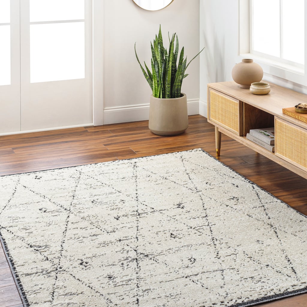 Livabliss La Boheme Moroccan Trellis Area Rug
