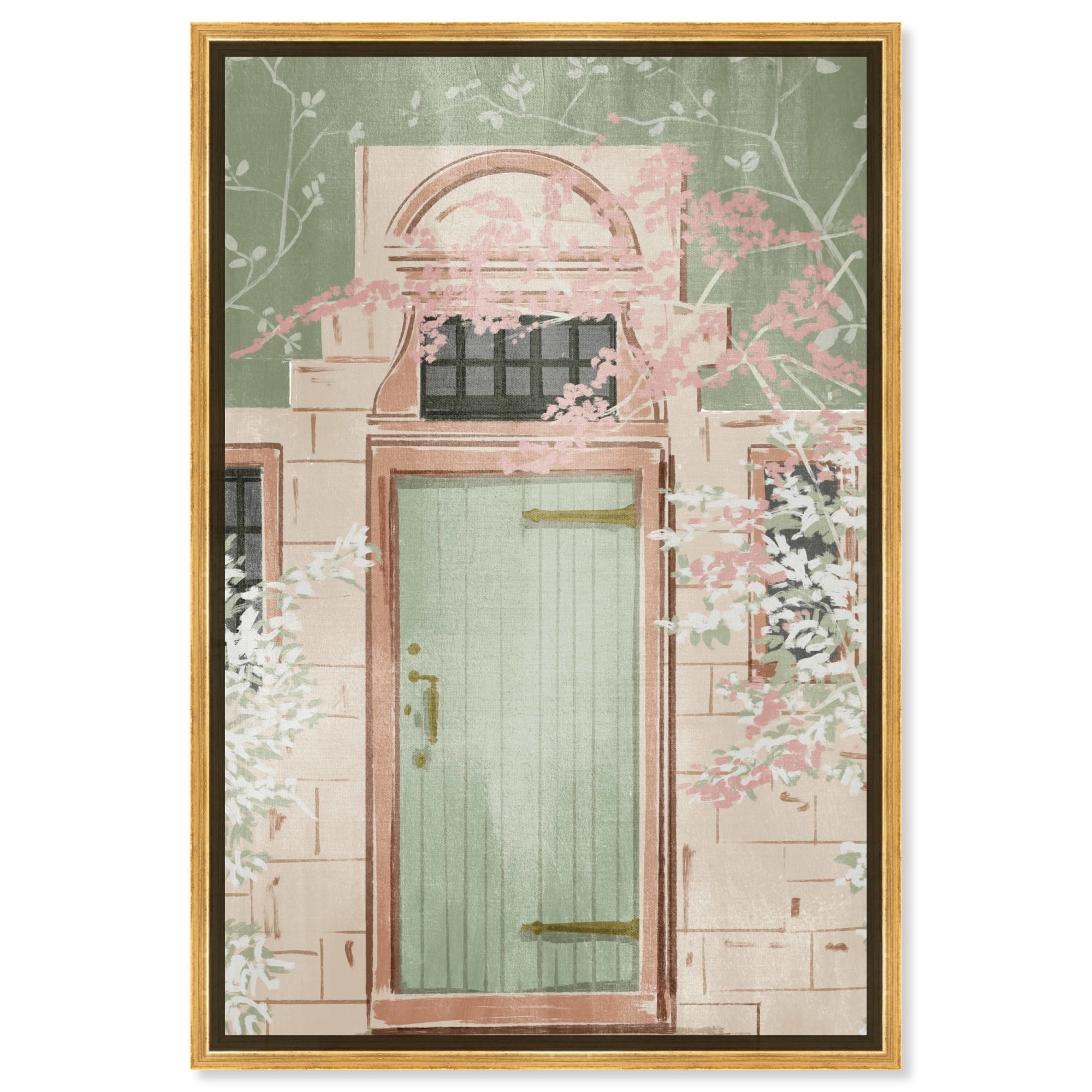 Rustic Entrance Canvas Fashion Art Prints by Art Remedy