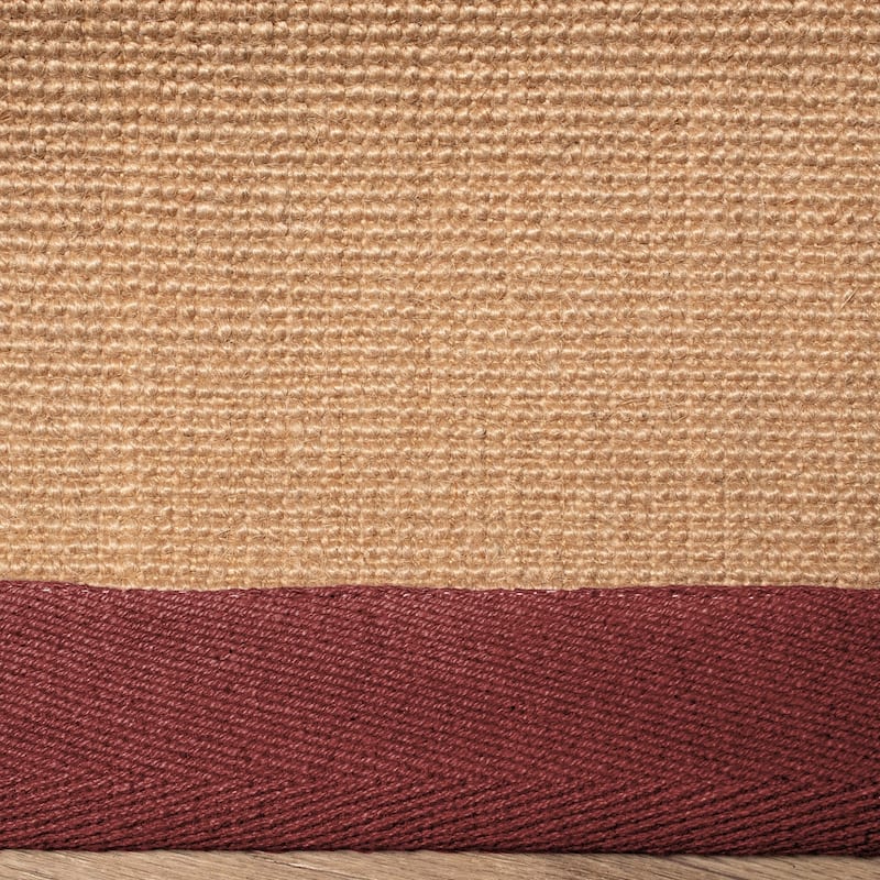Superior Nathaly Hand-Woven Jute Indoor Area Rug