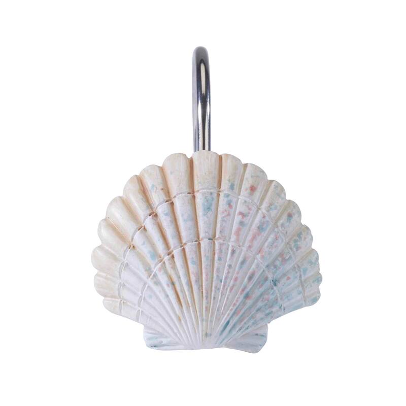Avanti Linens Coastal Terrazzo Shower Hooks - Multicolor