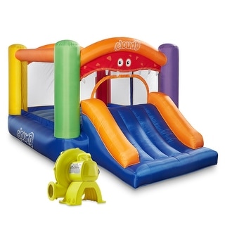 Monster Theme Bounce House with Slide and Blower