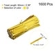 1600Pcs Metallic Twist Ties Decorative Ties for Candy Bag Gold/Silver ...