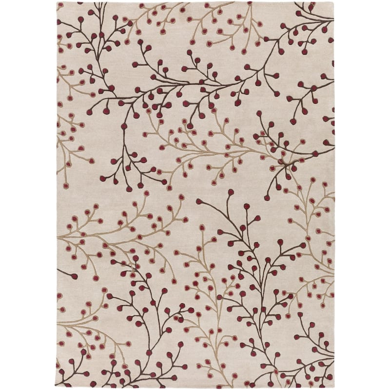 Livabliss Athena French Country Floral & Botanical Hand Tufted Area Rug