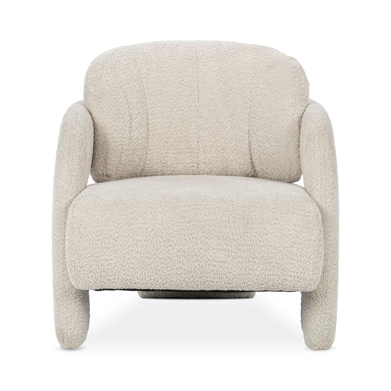 Classic Home Salino Upholstered Fabric Lounge Accent Chair